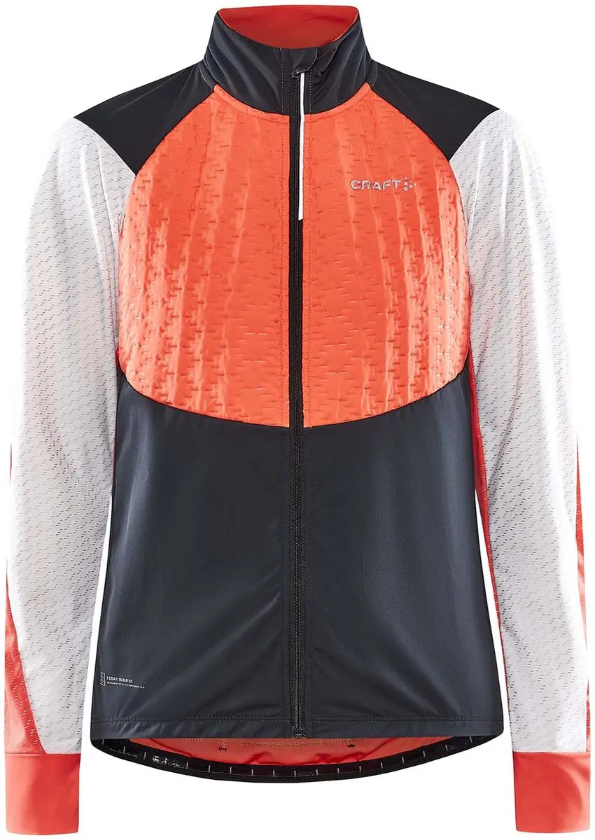 Craft ADV Bike Subz Lumen Jacket W - Fietsjack Dames - M - Roze/Wit/Zwart