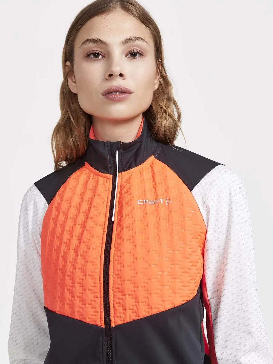 Craft ADV Bike Subz Lumen Jacket W - Fietsjack Dames - M - Roze/Wit/Zwart