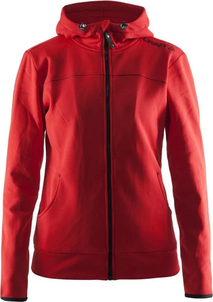 Craft Leisure Full Zip Hoodie - Bright Red