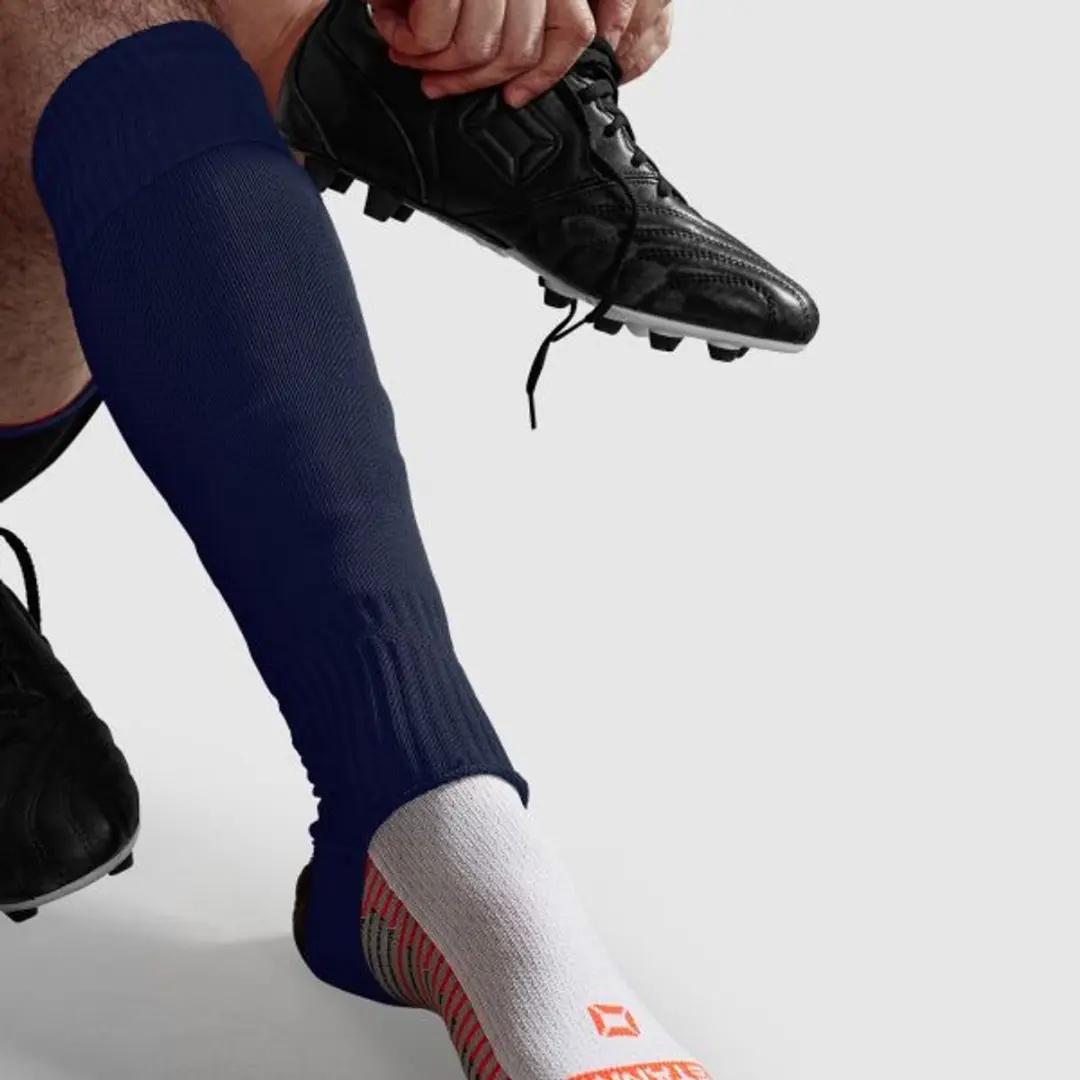Stanno Uni Footless Hockey Sokken Navy - 34-38