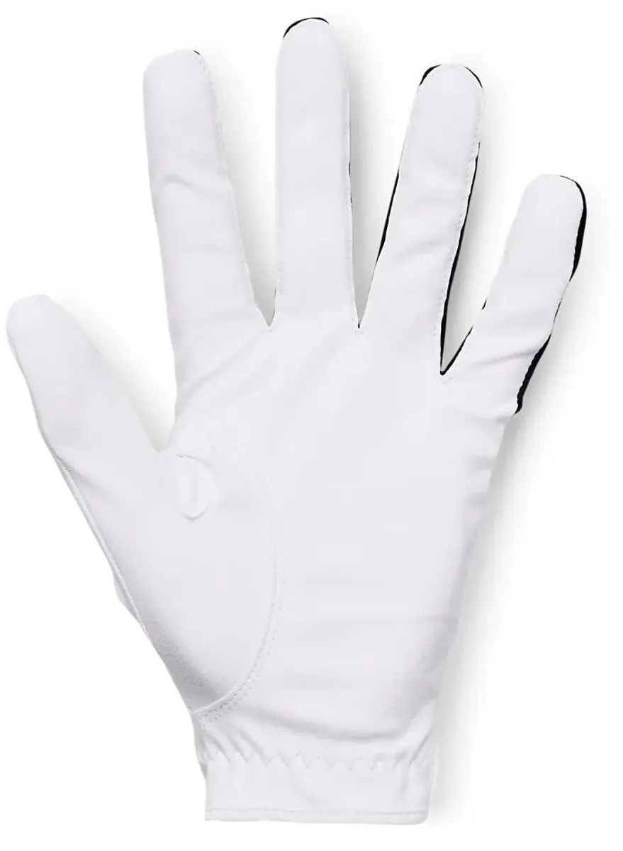 Under Armour Medal Heren Golfhandschoen - Wit/Zwart - XXL