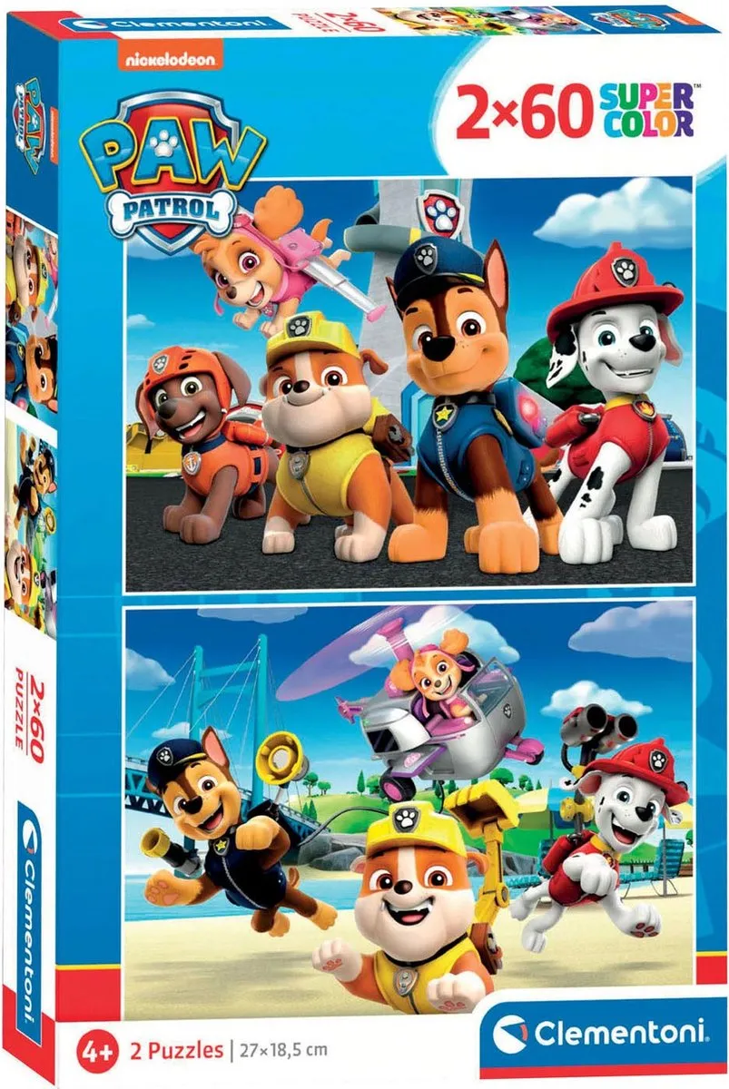 Clementoni Paw Patrol Puzzel 260 Stuks - Multicolor