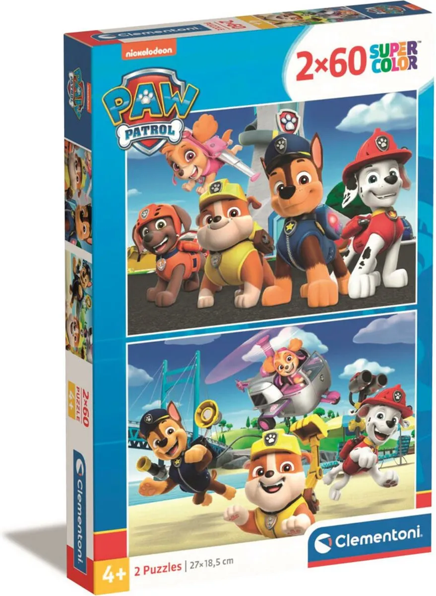 Clementoni Paw Patrol Puzzel 260 Stuks - Multicolor