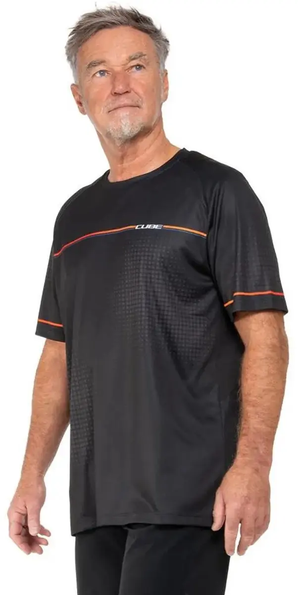 Cube Tech Teamline Korte Mouw Enduro Trui