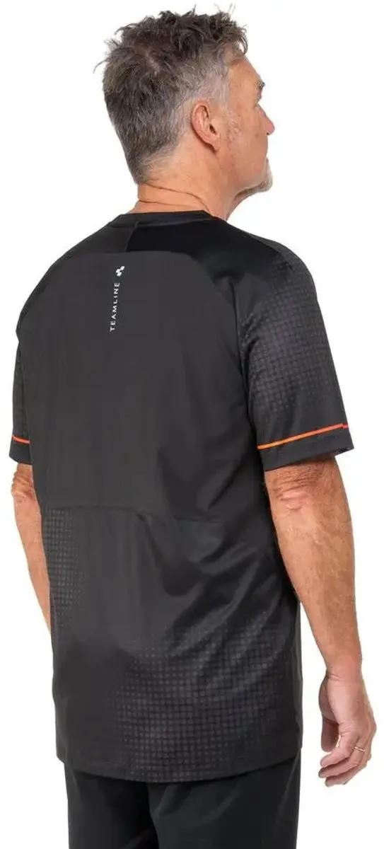 Cube Tech Teamline Korte Mouw Enduro Trui - XL - Zwart