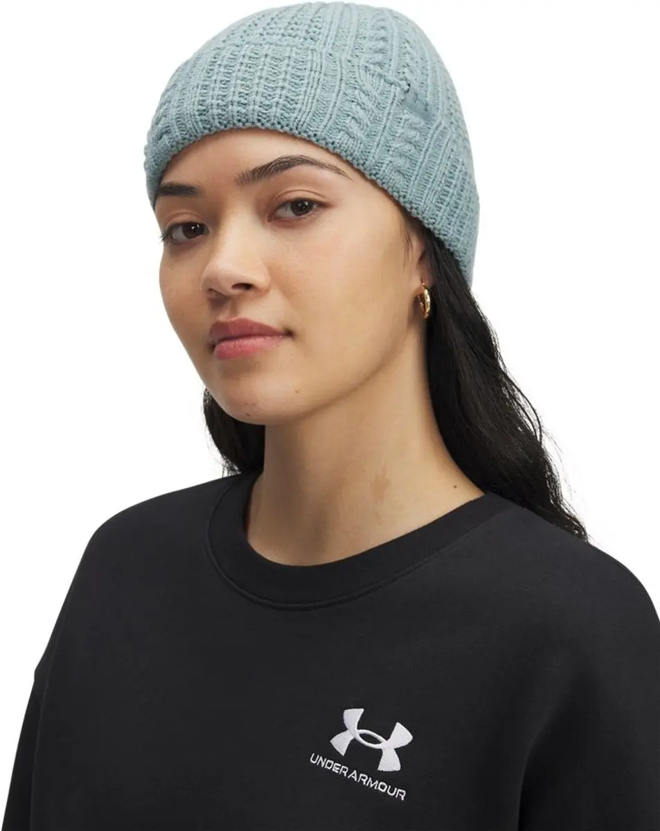 Under Armour Halftime Cable Knit Damesmuts - Green