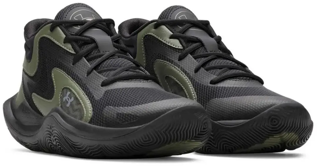 Under Armour Jet '25 Basketbalschoenen - EU 46 - Zwart - afbeelding 6 van 6