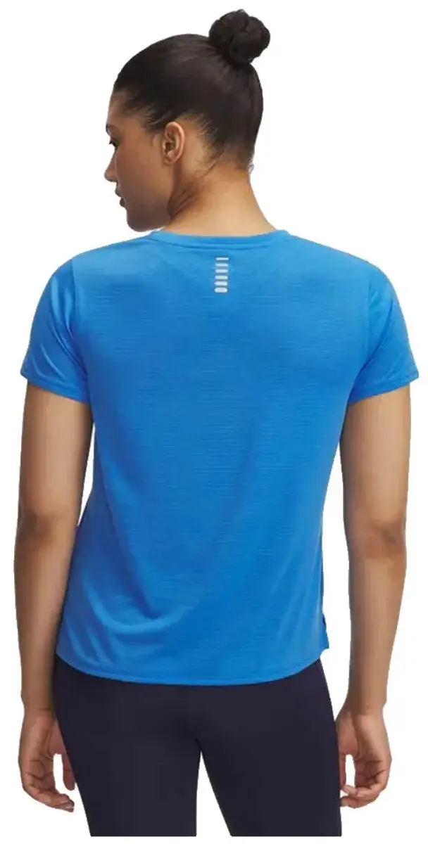 Under Armour Ua Launch Dames T-shirt - L - Blue 402