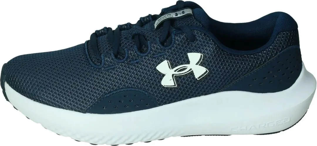 Under Armour UA Charged Surge 4-BLU Heren Sportschoenen 43 - Wit