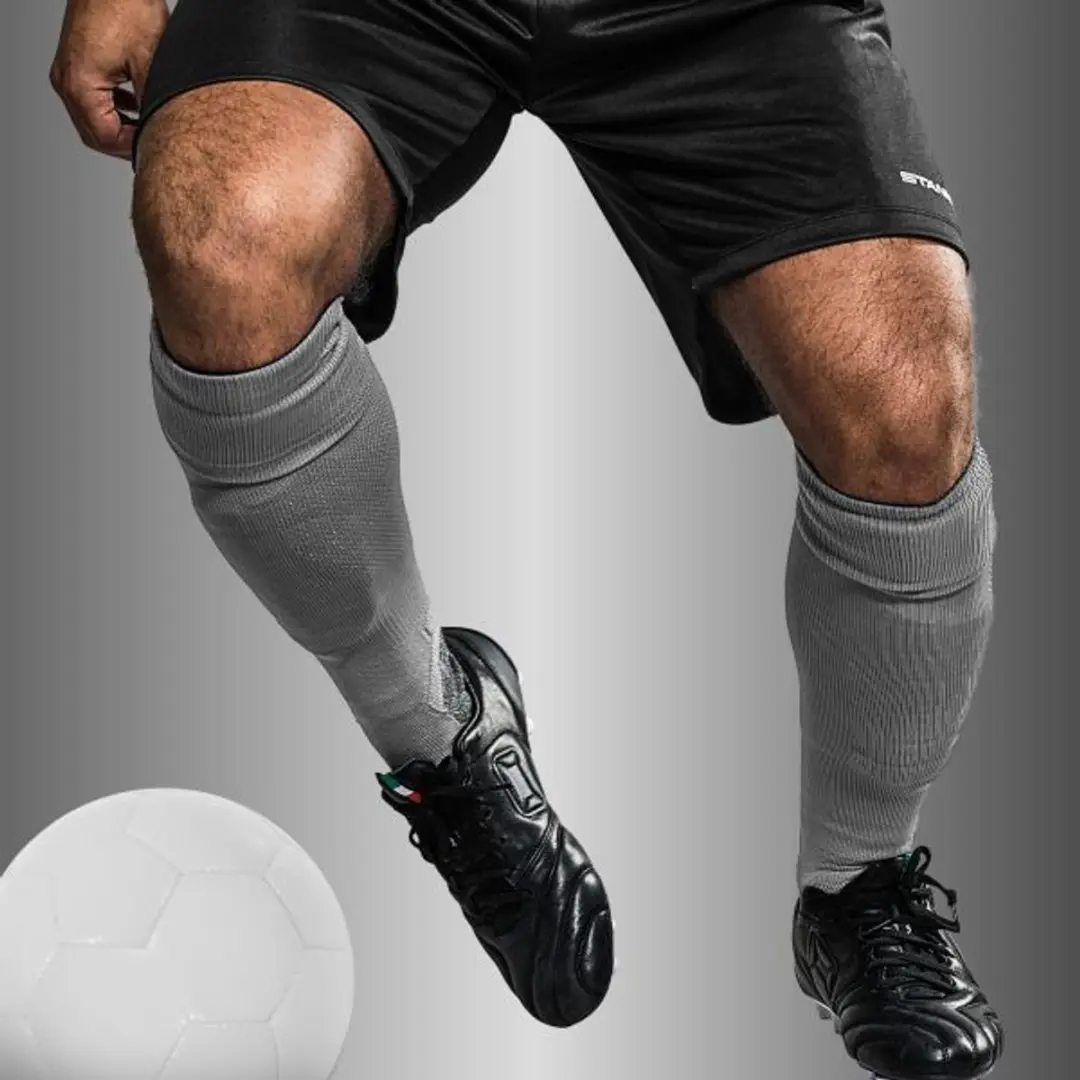 Stanno Uni Pro Sock Voetbalsokken 36-40 - Grijs