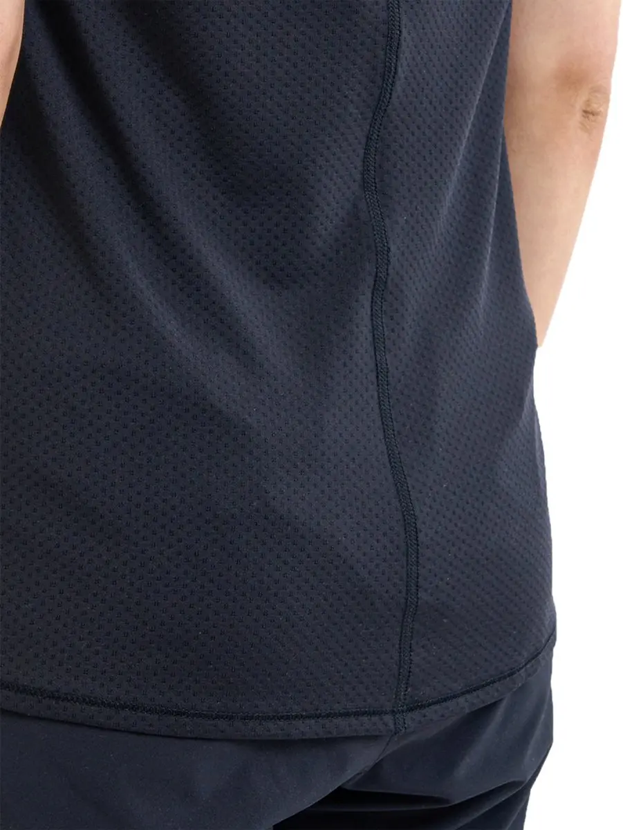 Under Armour Tech Mesh Dames Sportshirt XL - Zwart