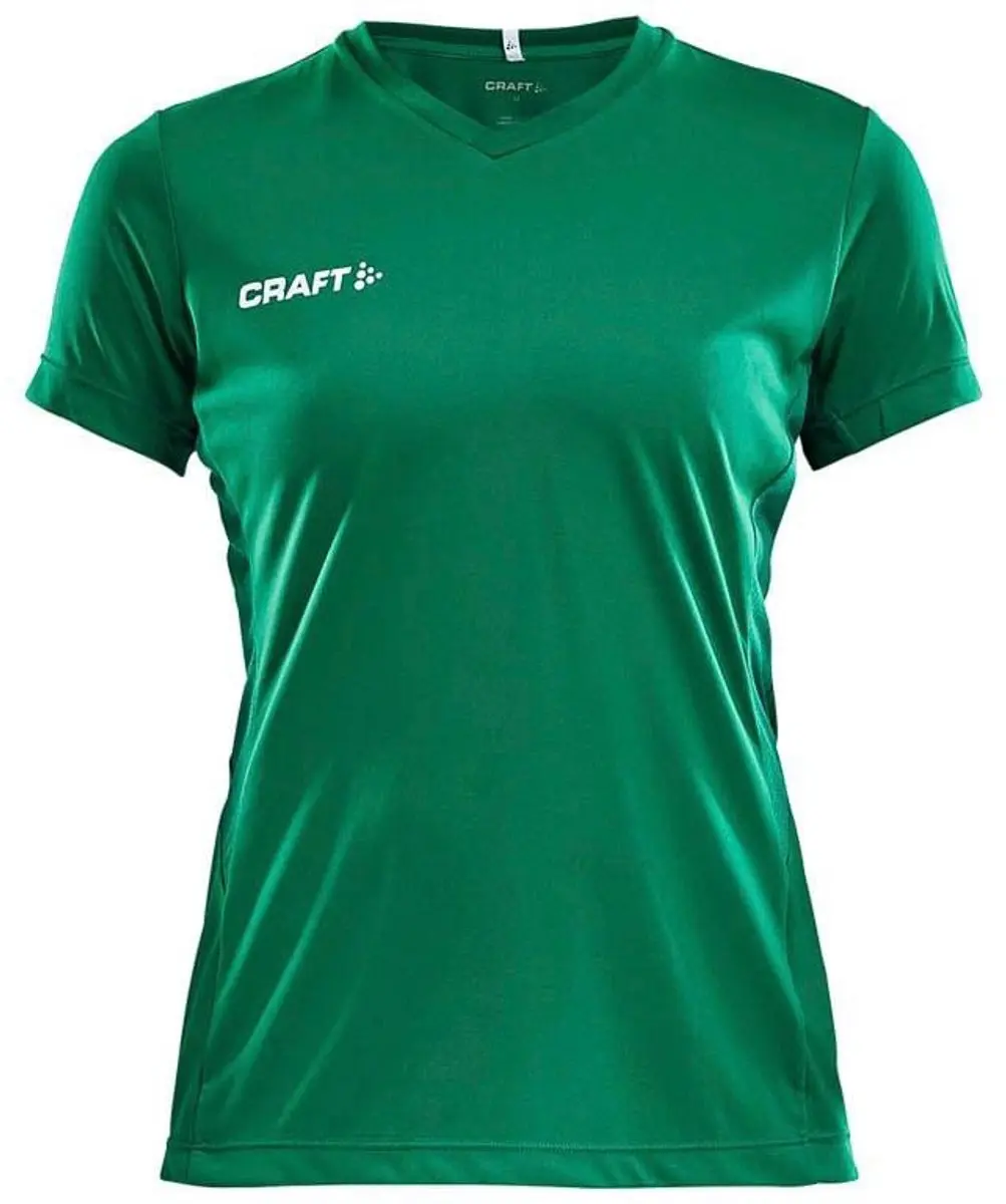 Craft Squad Jersey Solid W - Maat L - Groen