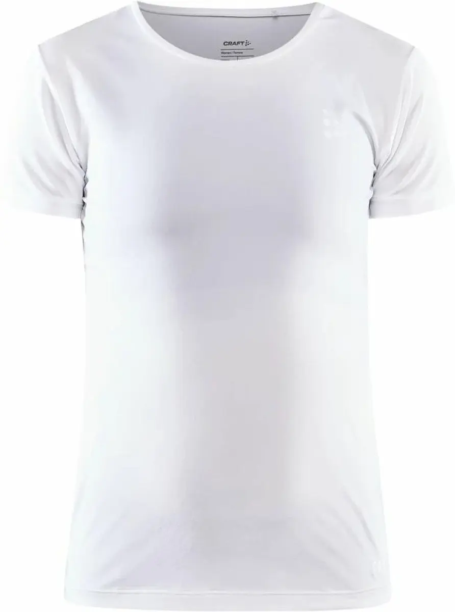 Craft Core Dry Tee Dames - Wit - XS