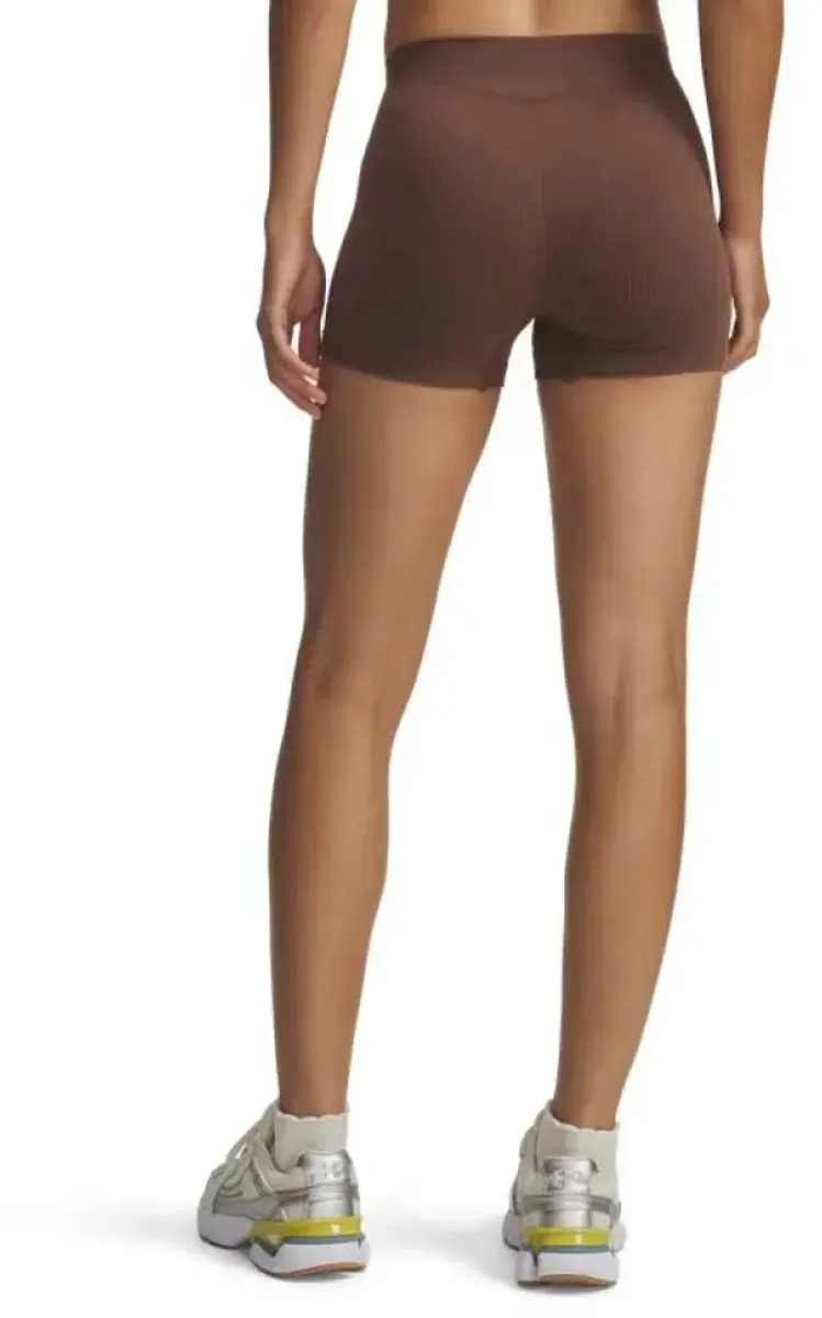 Under Armour Seamless Cotton Korte Broek XS - Bruin