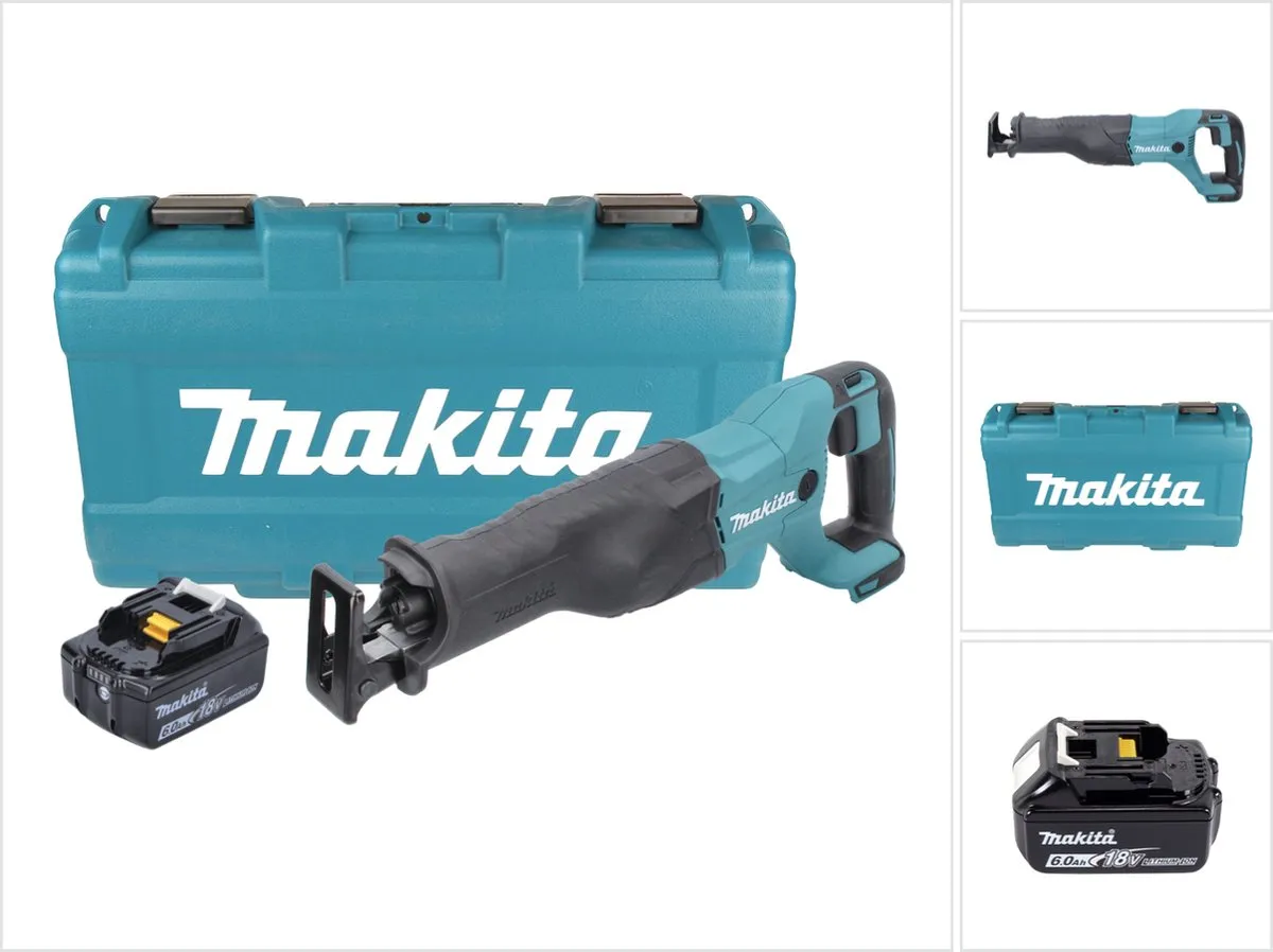 Makita DJR 186 G1K Reciprozaag 18V