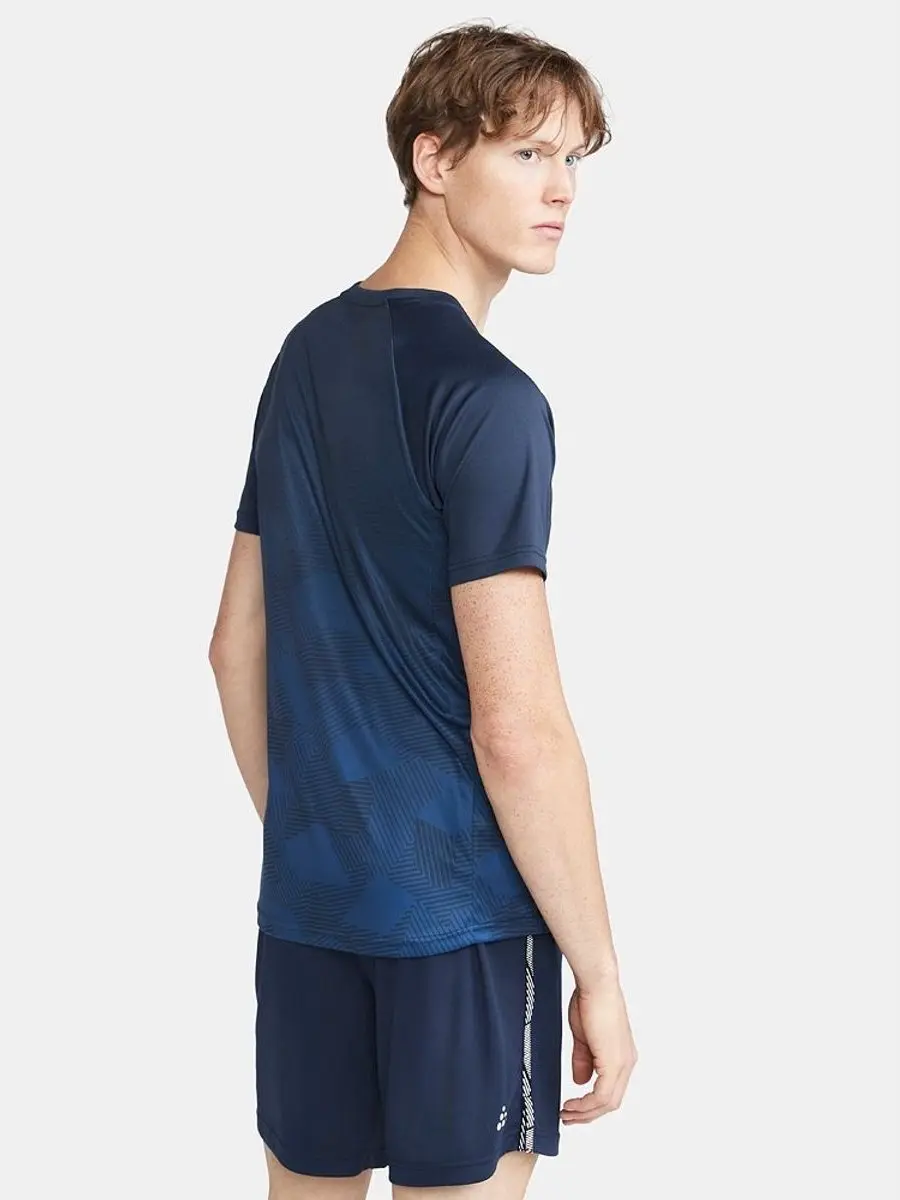 Craft Premier Fade Shirt Korte Mouw Heren - Marine - XS