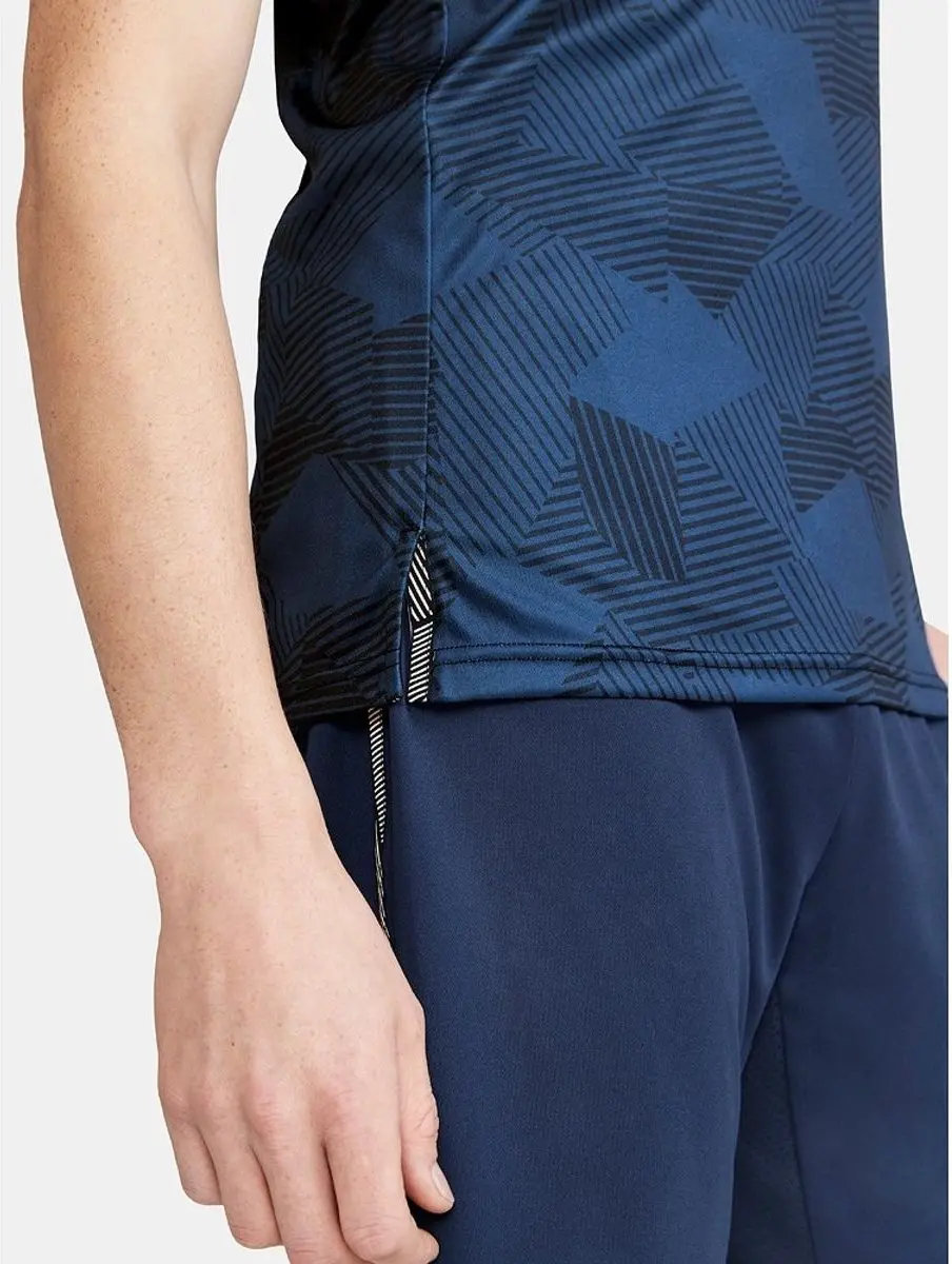 Craft Premier Fade Shirt Korte Mouw Heren - Marine - XS