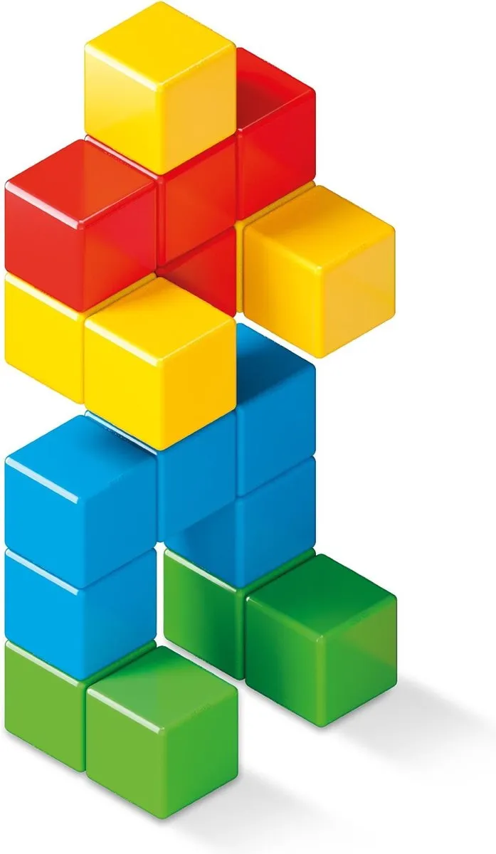 Geomag Magicube Green Line 64-delig - Multicolor