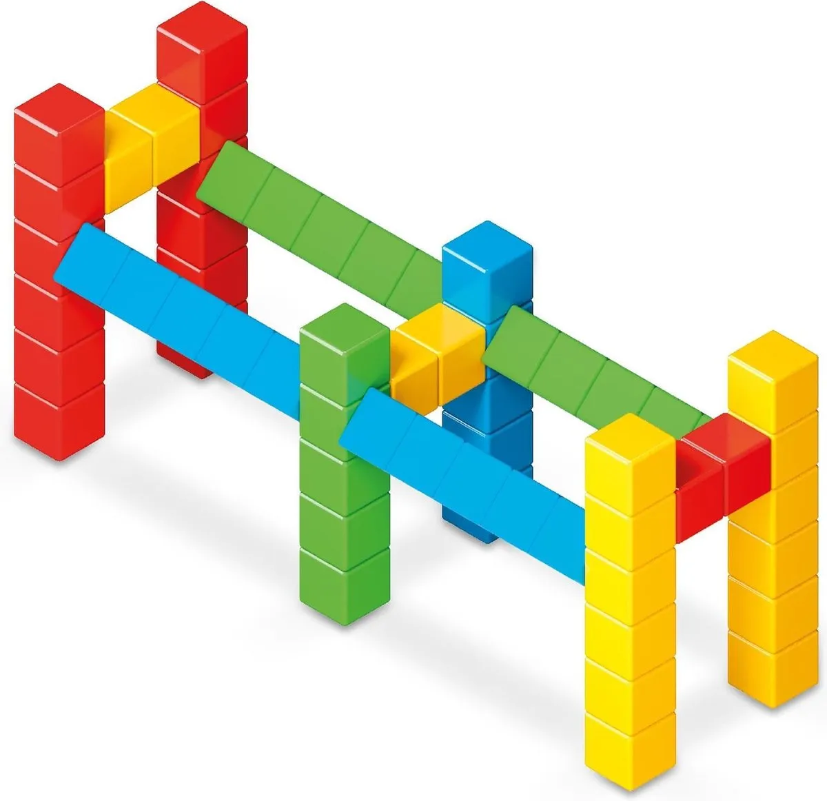 Geomag Magicube Green Line 64-delig - Multicolor