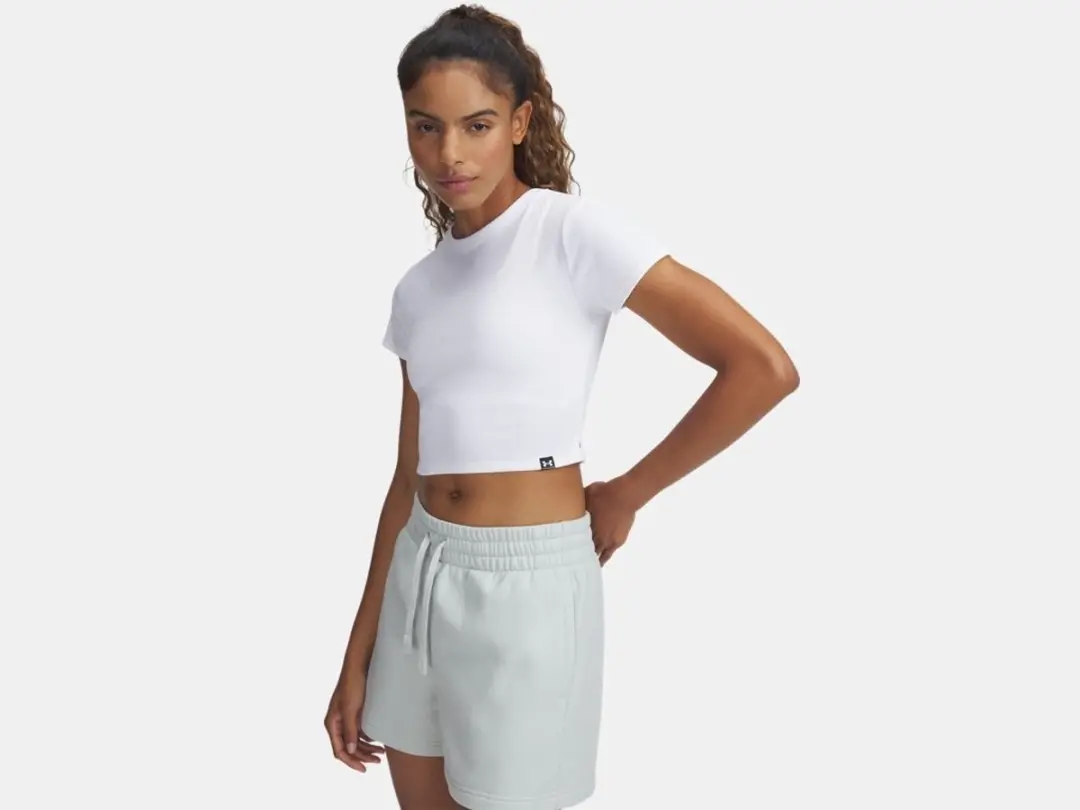 Under Armour Rival Rib Baby T-shirt L - Wit