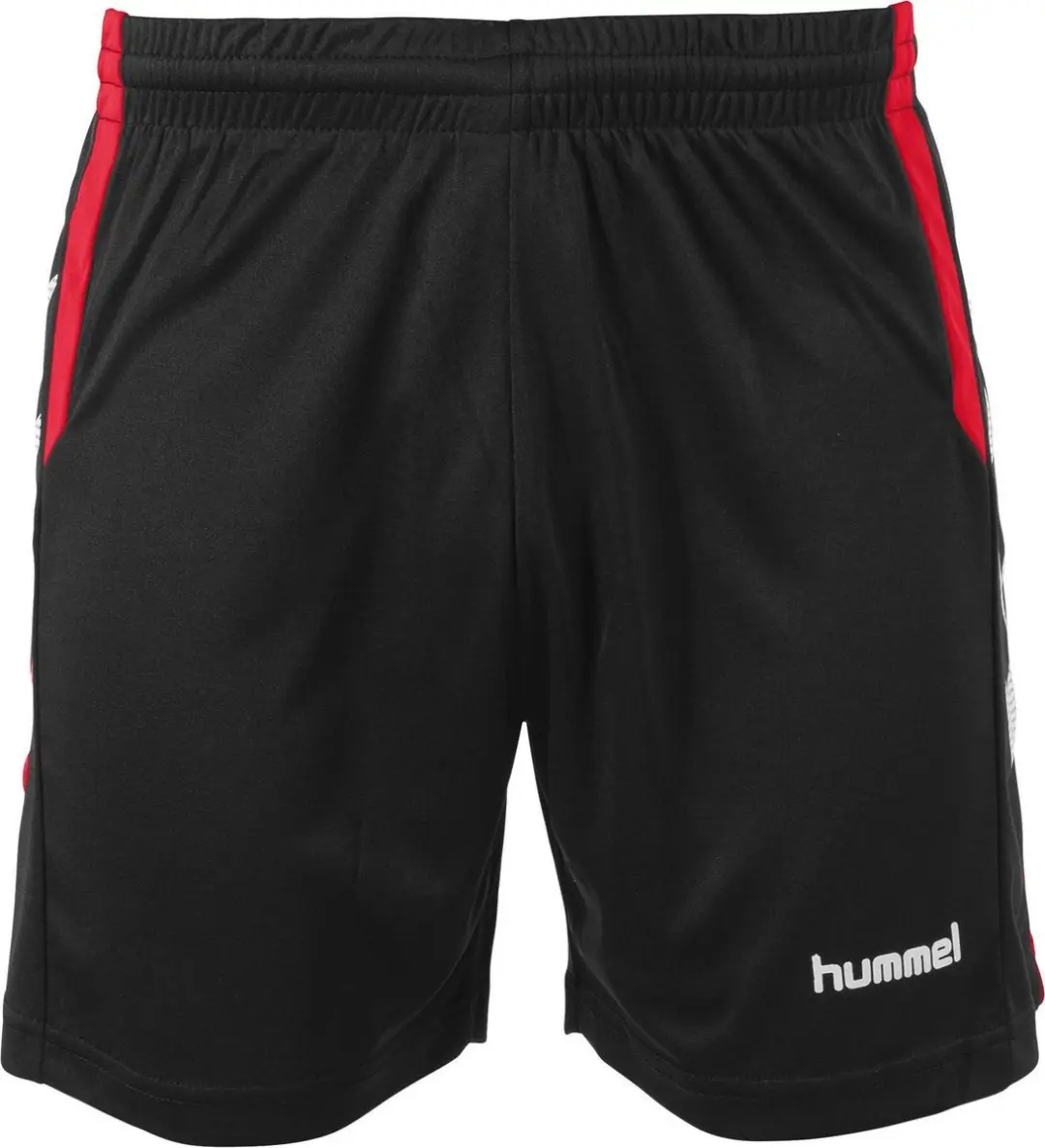Hummel Aarhus Shorts Sportbroek 116 - Zwart/Rood