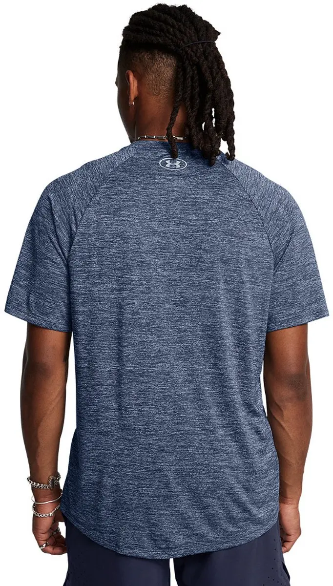 Under Armour UA Tech 2.0 Short Sleeve Tee Heren - Maat M - Blauw/Grijs