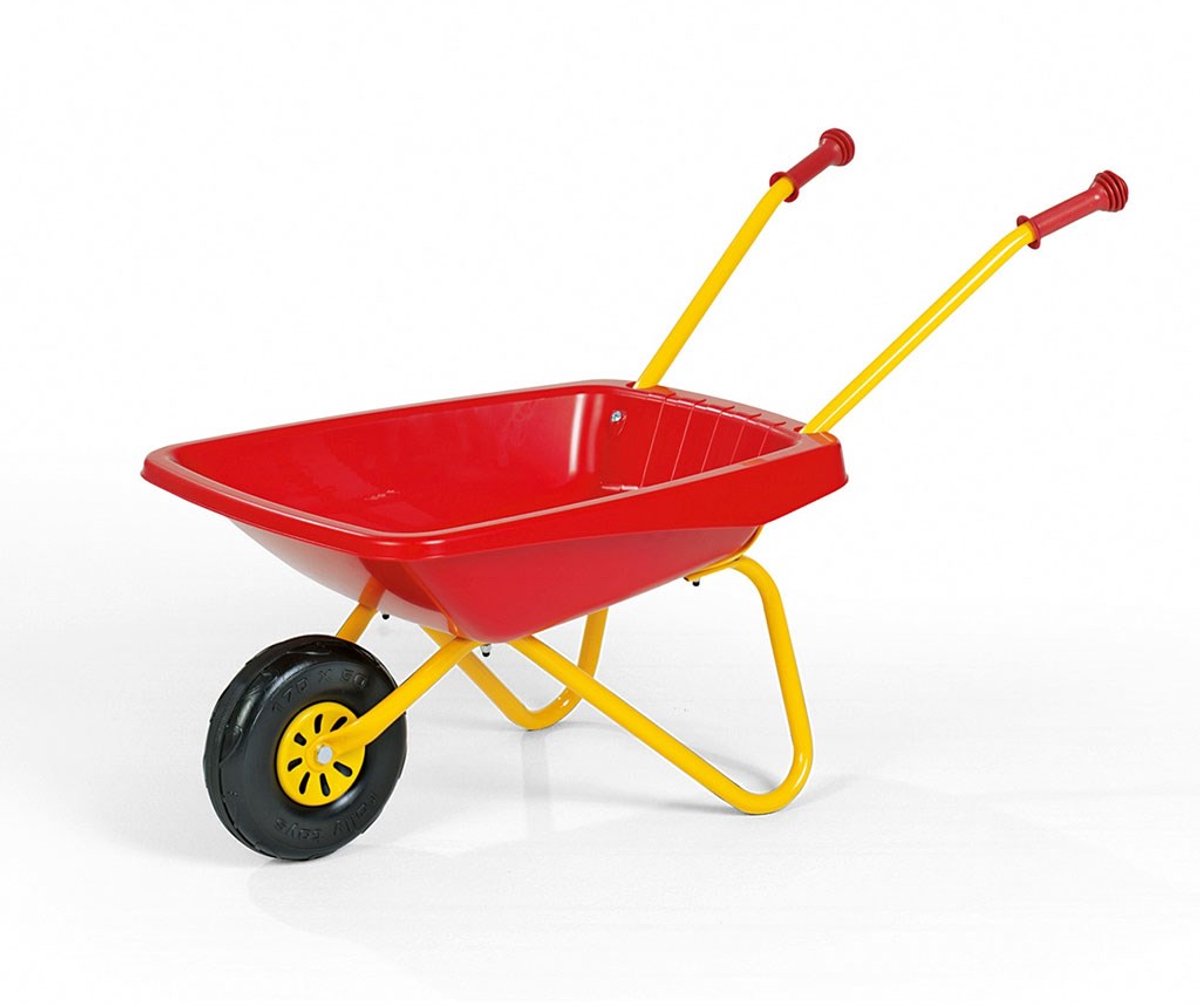 Rolly Toys Metalen/Kunststof Kruiwagen - Rood
