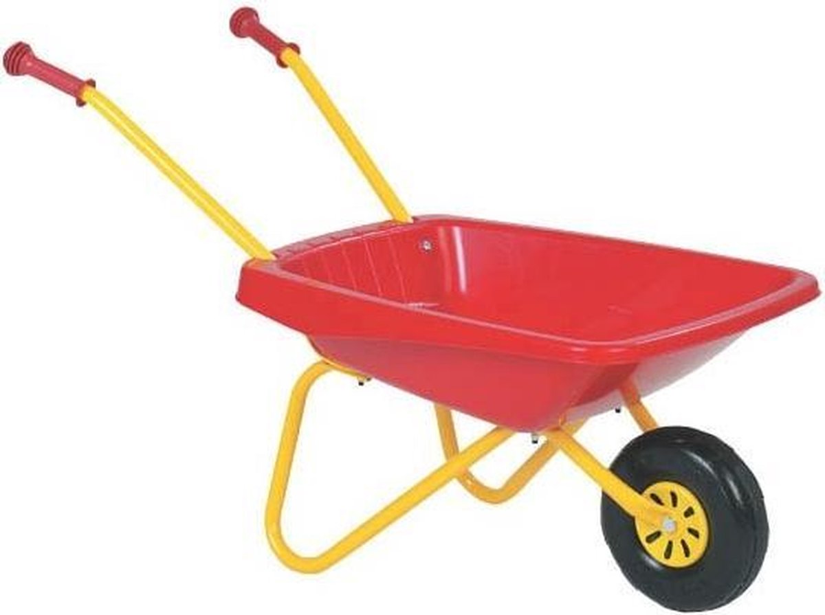 Rolly Toys Metalen/Kunststof Kruiwagen - Rood