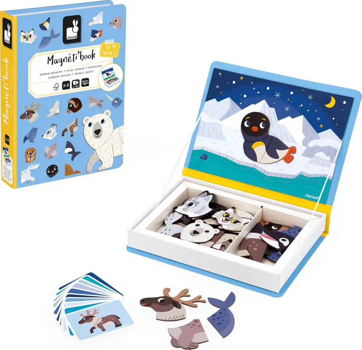 Janod Magnetibook Pooldieren