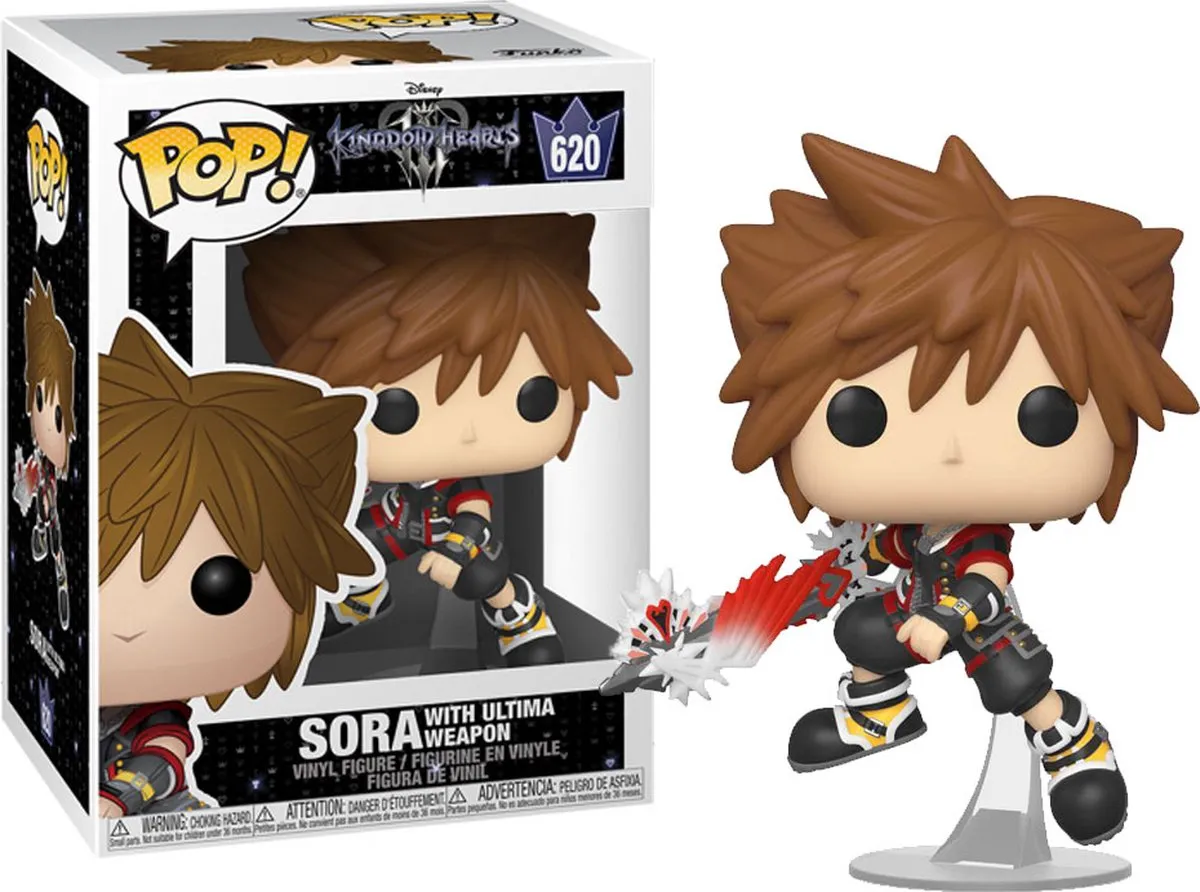 Funko Pop Games Kingdom Hearts 3 Sora Ultimate Weapon #620 - Multi