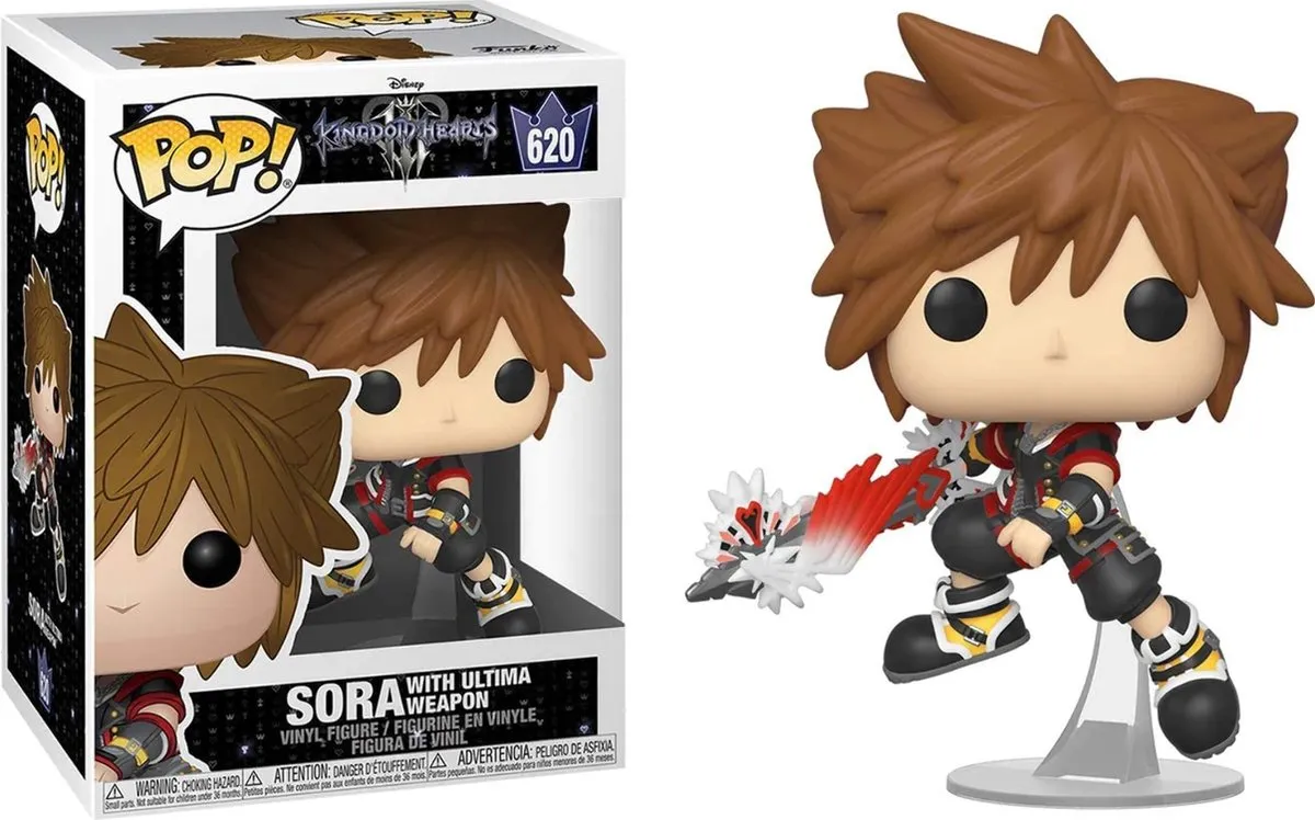 Funko Pop Games Kingdom Hearts 3 Sora Ultimate Weapon #620 - Multi
