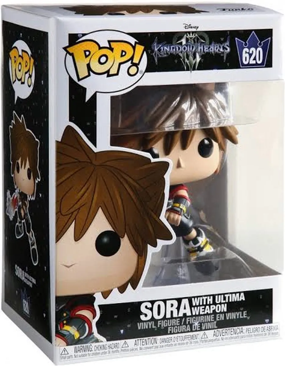 Funko Pop Games Kingdom Hearts 3 Sora Ultimate Weapon #620 - Multi