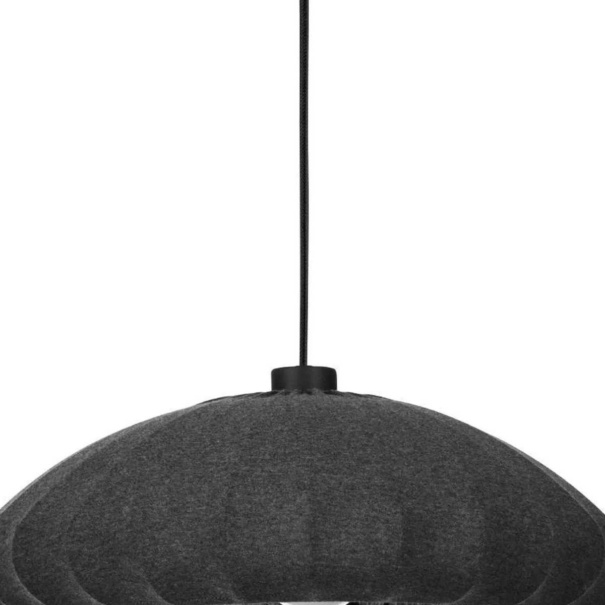 Eglo Barlaston Hanglamp E27 - 3 Lichtpunten - Ø45cm - Zwart/Grijs