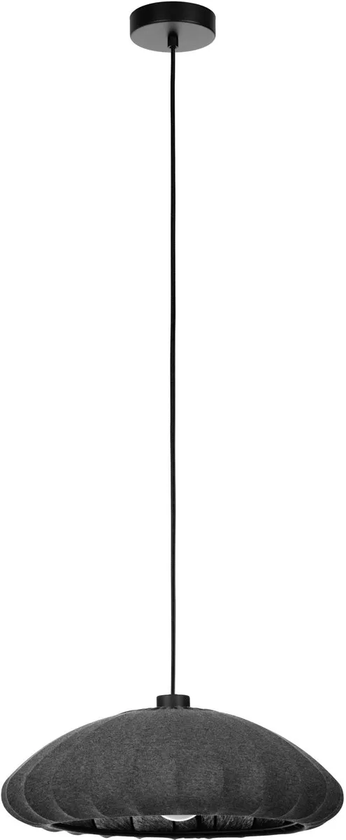 Eglo Barlaston Hanglamp E27 - 3 Lichtpunten - Ø45cm - Zwart/Grijs