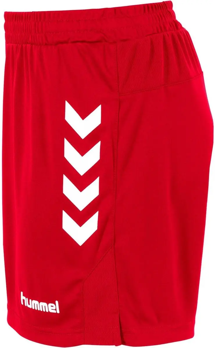 Hummel Memphis Shorts Dames - Maat M - Rood/Wit