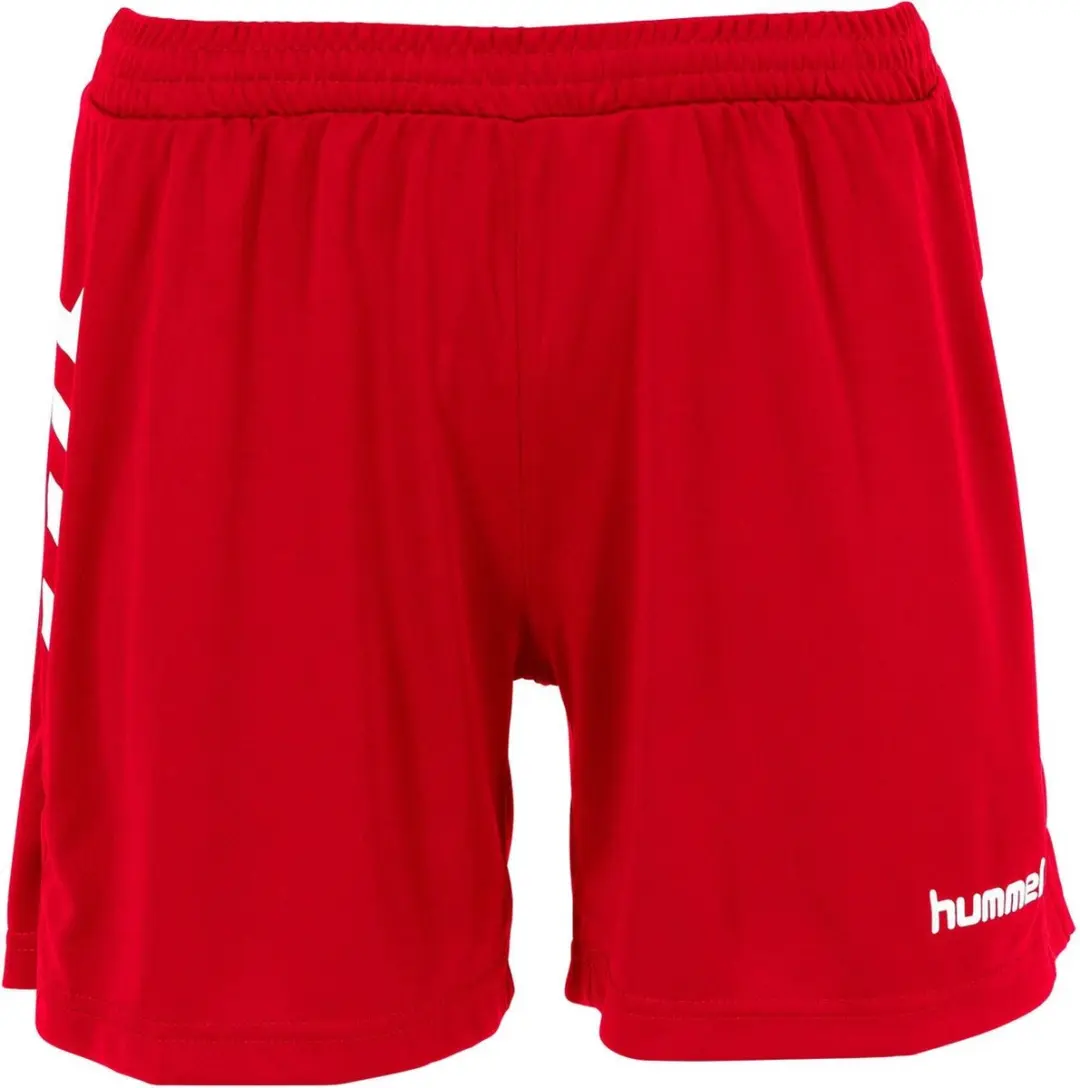 Hummel Memphis Shorts Dames - Maat M - Rood/Wit
