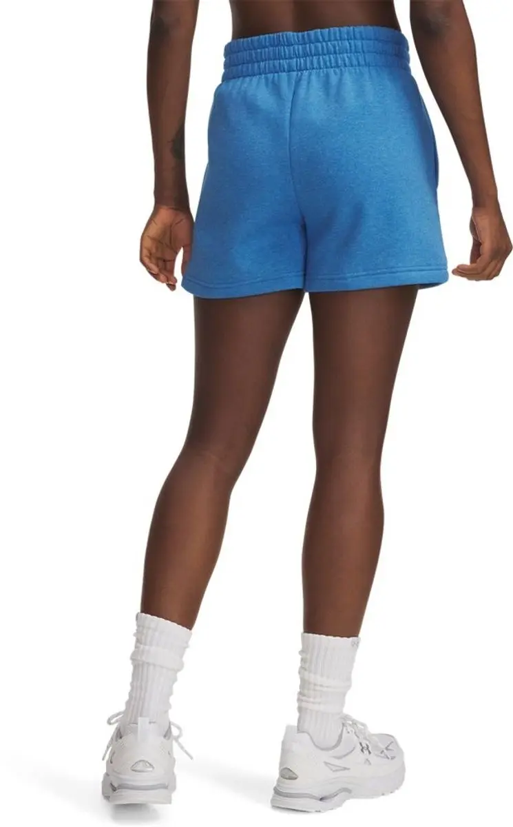 Under Armour Rival Fleece Short Dames L - Blauw