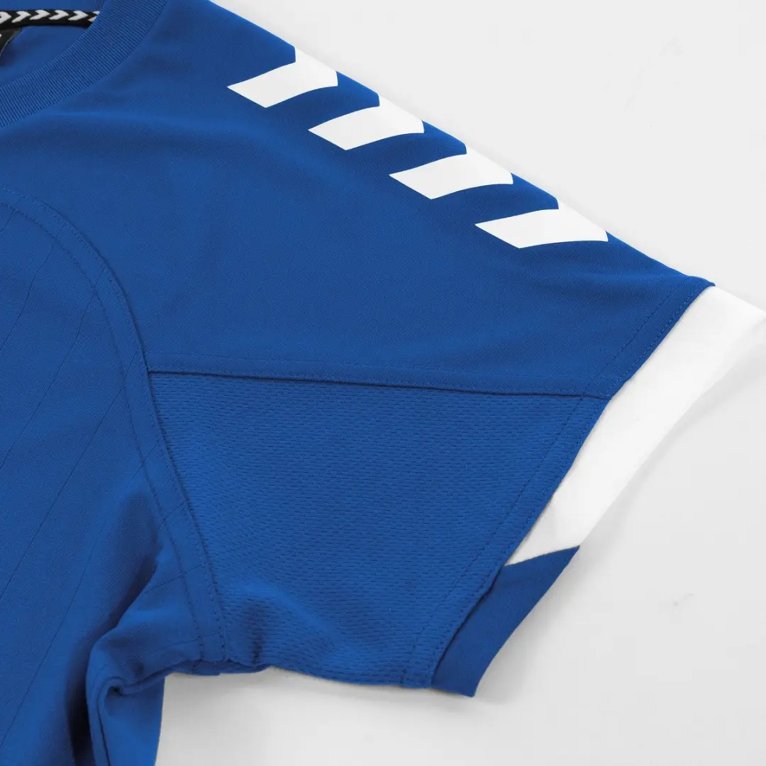 Hummel Fyn Shirt Dames - Royal/Wit M