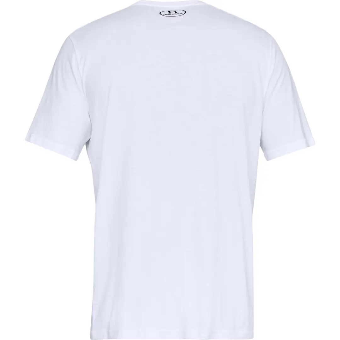 Under Armour Sportstyle LC S/S Fitness Shirt Heren XS - Wit