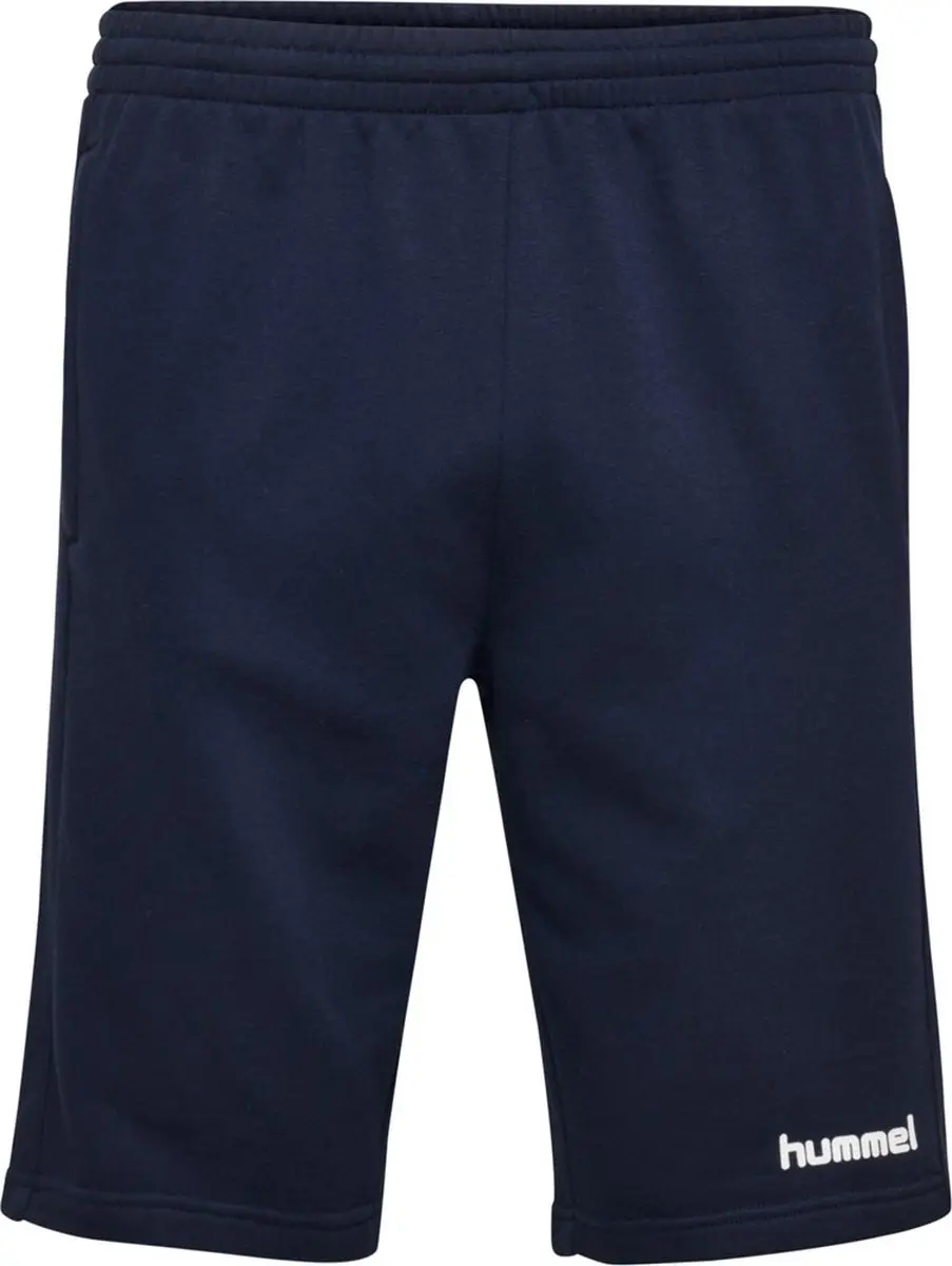 Hummel Go Cotton Heren Short - Maat S - Zwart/Wit