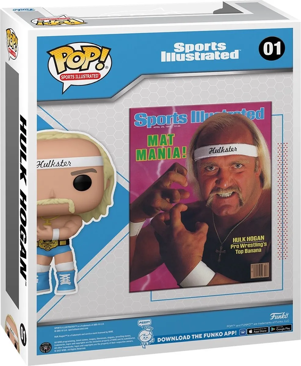 Funko Pop Sports Illustrated Cover WWE Hulkster #75067 - Multi