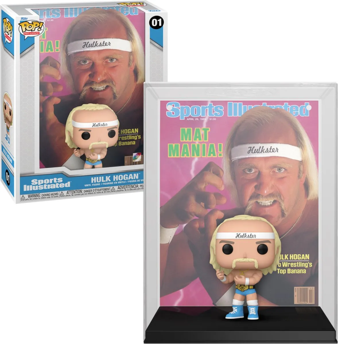 Funko Pop Sports Illustrated Cover WWE Hulkster #75067 - Multi