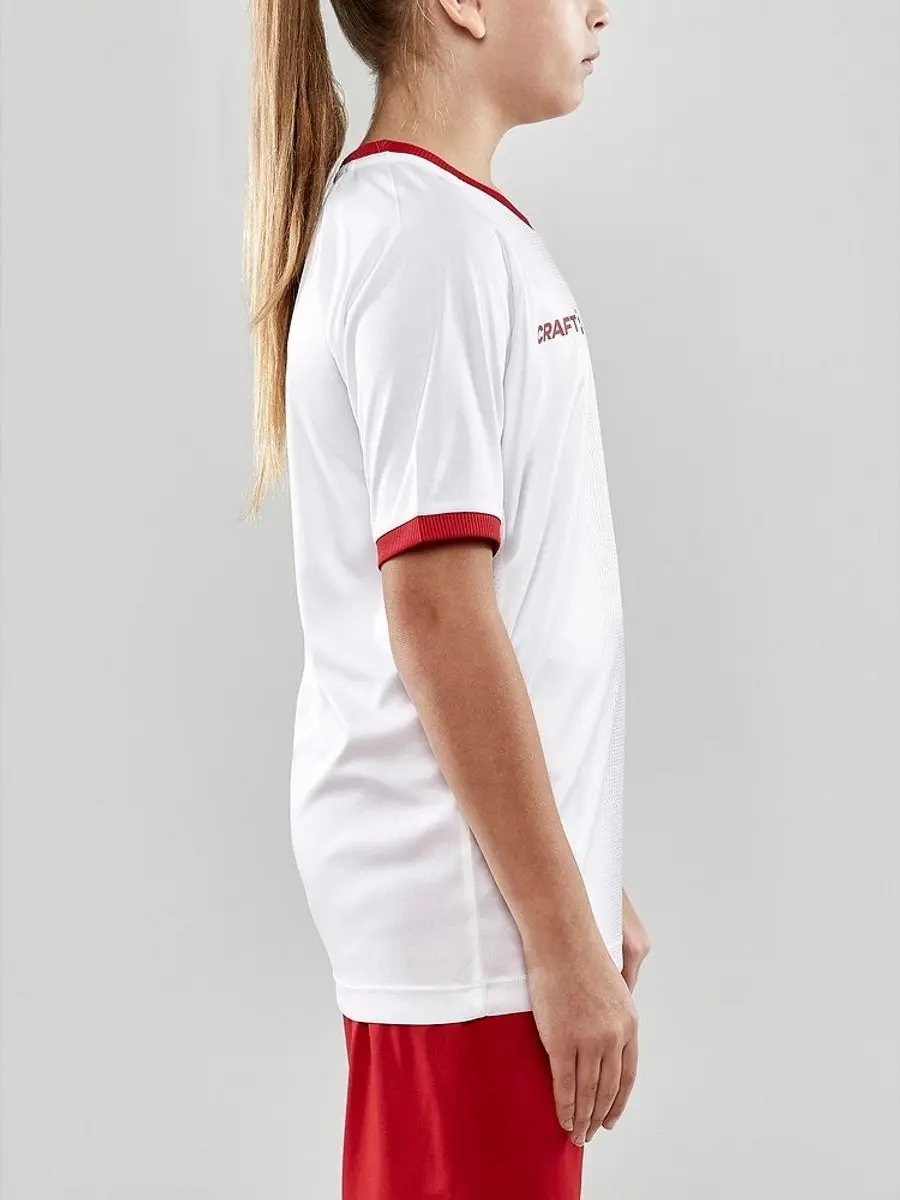 Craft Progress 2.0 Graphic Shirt Kinderen - 158/164 - Wit/Rood