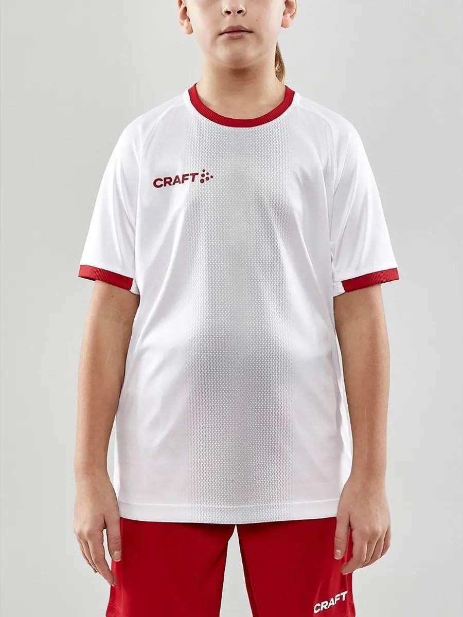 Craft Progress 2.0 Graphic Shirt Kinderen - 158/164 - Wit/Rood - afbeelding 6 van 6