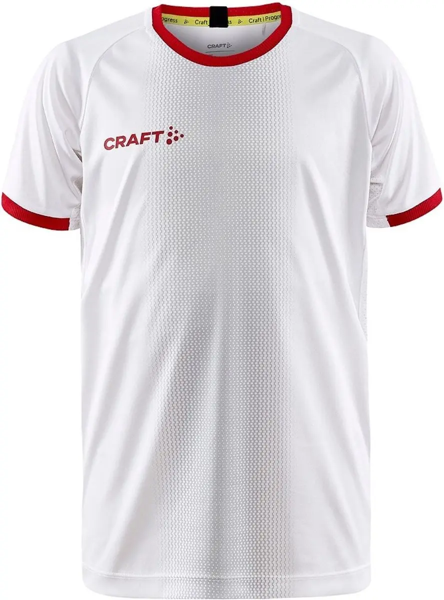 Craft Progress 2.0 Graphic Shirt Kinderen - 158/164 - Wit/Rood