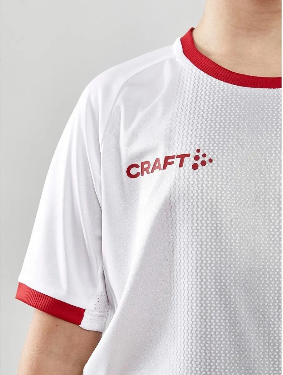 Craft Progress 2.0 Graphic Shirt Kinderen - 158/164 - Wit/Rood