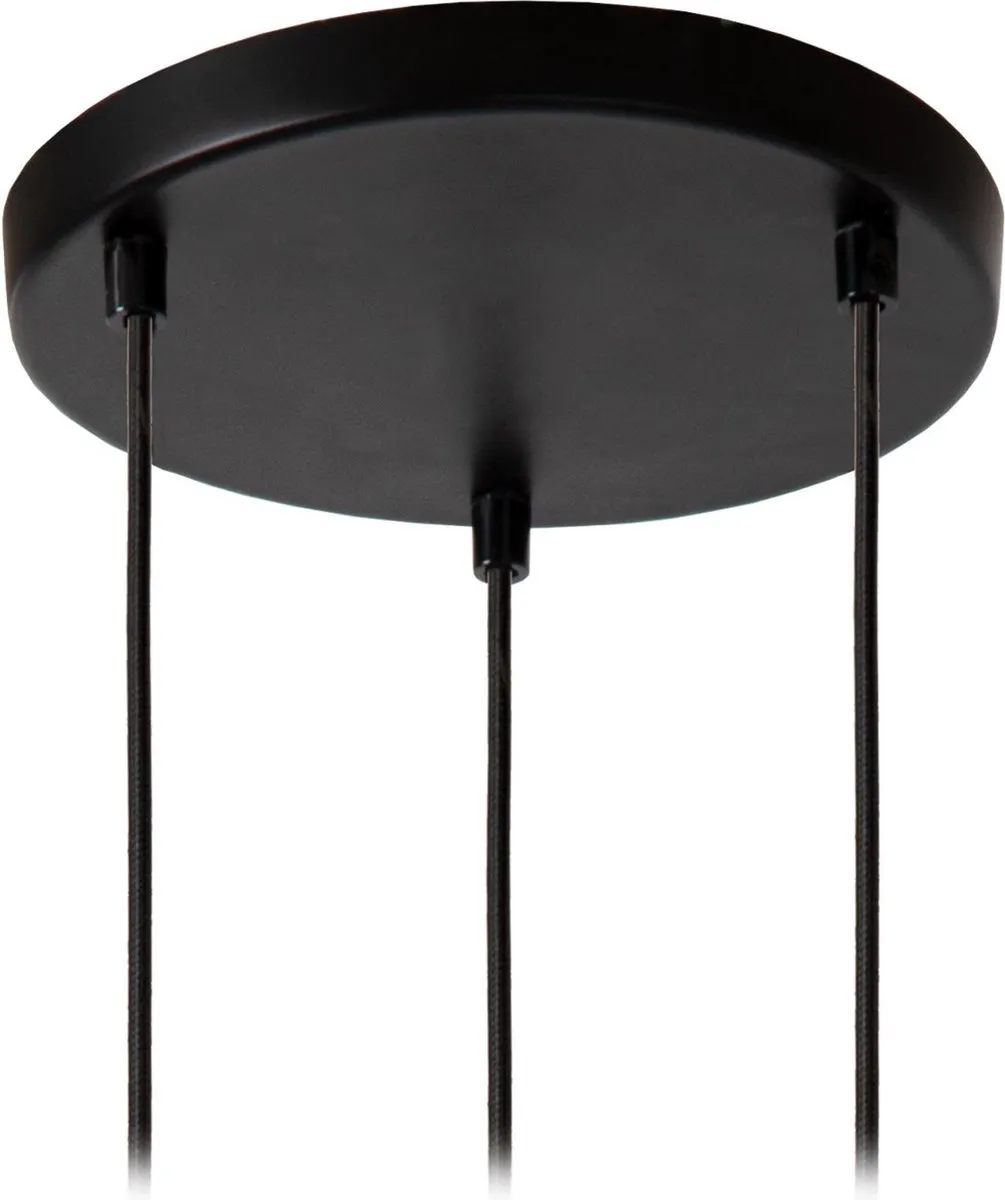 Lucide Medine Hanglamp Ø46cm - 3xE27 Fumé
