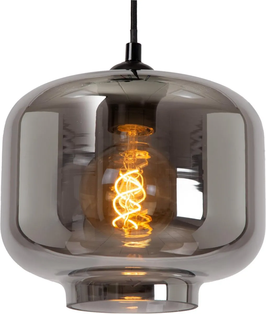 Lucide Medine Hanglamp Ø46cm - 3xE27 Fumé