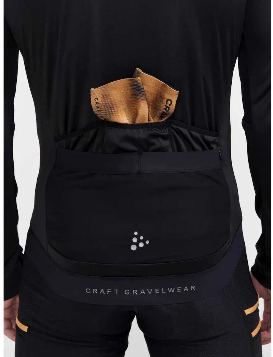 Craft Pro Gravel Windjas - Zwart - S