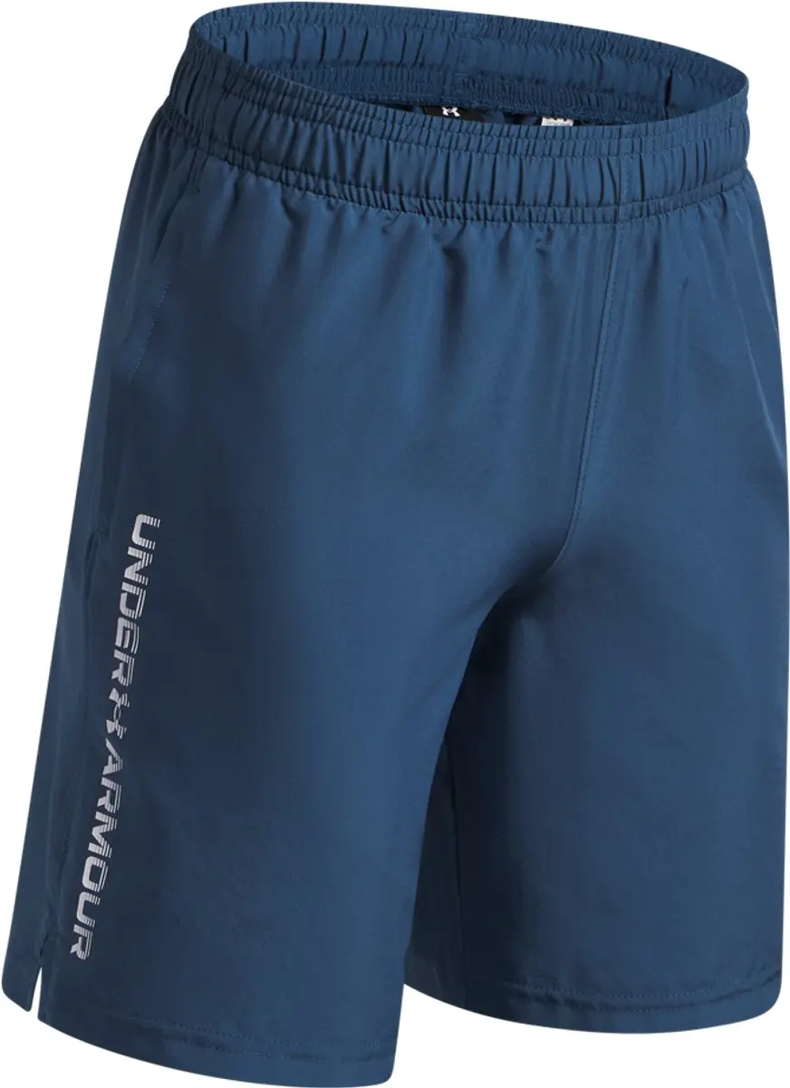 Under Armour UA Tech Woven Short 128 - Wham Blauw/Wit